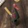 Musical instrument "whistle duck" wood 2x10x17 cm