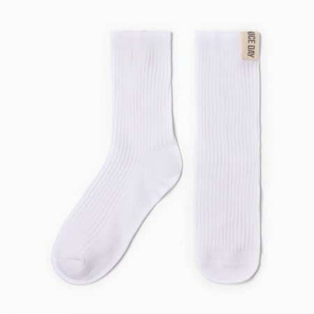 Women's socks KAFTAN NICE DAY R.36-39 (23-25 ​​cm), white