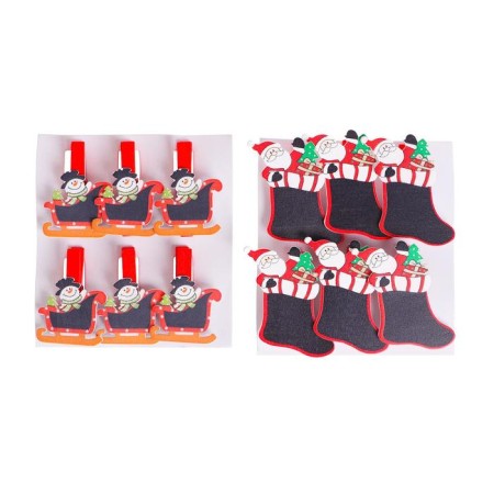 Decorative clothespins "Tale" set 6 pcs. Mix-2