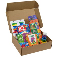Set. The package is large with IQ games for the development of figurative thinking (4-7 years). With a pyramid