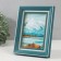 Photo frame plastic 10x15 cm "Amalia" with a white strip 15x20 cm