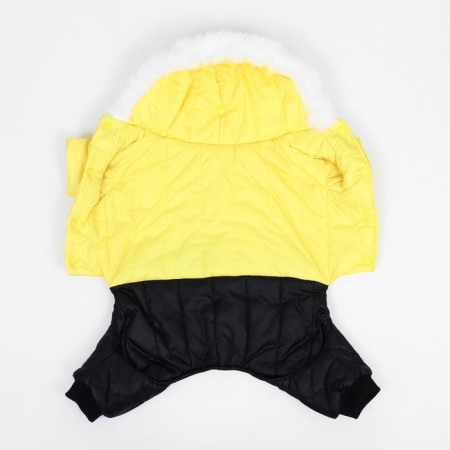 Kombinyson "Fluff", size M (DS 30 cm, OG 42, Osh 32 cm), yellow-8
