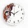 Watch wall "Leopard", discrete move, D-23.5 cm