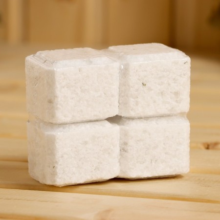 Salt briquette set for the bath "Bath - place for the soul", mint-1