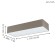 Posaderra lamp, 3x40W E27, white color