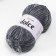 Yarn "Dolce" 100% micropoliester 120m/100g (760 gray)