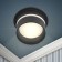 Lamp Built -in era DK 93, IP20, 12W, 71x60 mm, black color black