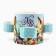 Kulich rim with a place for eggs "HB", 31.9 x 9 cm