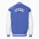 Male Bombber is formed, the color is bright blue, size 52 (2xl)