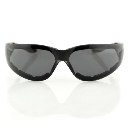 Shield II glasses red with smoky lenses-1
