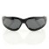 Shield II glasses red with smoky lenses