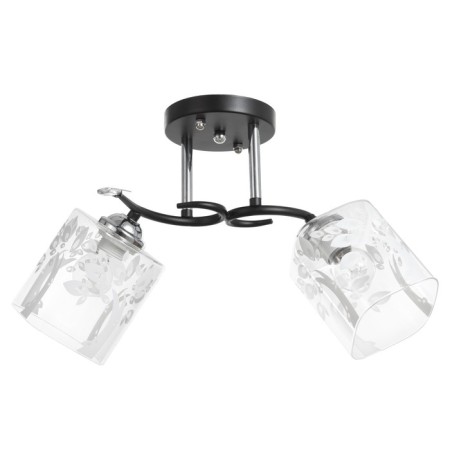 ARISA chandelier 2he27 40W Black 45x26x27 cm Bayerlux