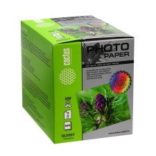 Photo paper for jet print A6, 500 sheets Cactus, 200 g/m2, one -sided, glossy