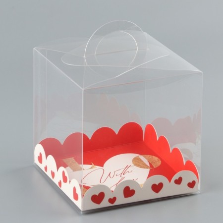 Confectionery box, chest, packaging, “Favorite Bun”, 11 x 11 x 11 cm-1