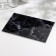 Ground glass board "Black marble", 20x30 cm