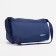 Sports bag on lightning, adjustable belt, blue color