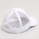 Baby cap for a girl with a grid, white color, pr 54