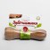 Toothpick "Village Glass" for dogs of medium breeds, with beef, 95 g