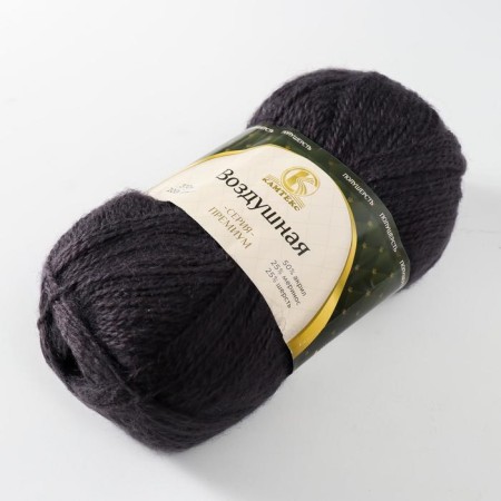 Yarn "air" 25%Merinos. wool, 25%wool, 50%acrylic 370m/100g (137 Marengo)-1