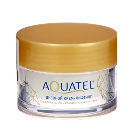 Aquatel daily face cream for normal and combined skin, 50 ml-1