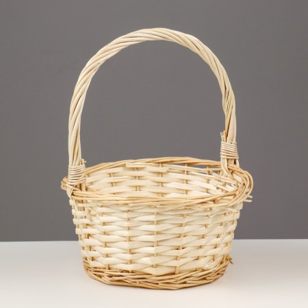 A set of wicker baskets, willow, 3 pcs., Light brown-3