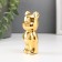 Souvenir Ceramics "Bear" gold 5x4x10 cm