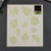 Plastic sticker phosphorus "leaves" 21x29.7 cm