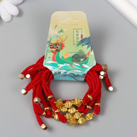 Bracelet Feng Shui "Chinese flashlights" adjustable length