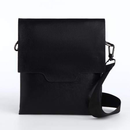 Male bag, black color-2