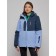 Ski jacket female, size 46, purple color