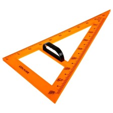 Triangle for a schoolboard, with a holder, rectangular, 30 °
