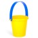 The bucket is small, mix