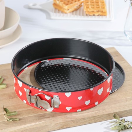 Baking uniform "Floreset", 24 × 6.5 cm, removable bottom, anti -stick coating, Mix drawing-2