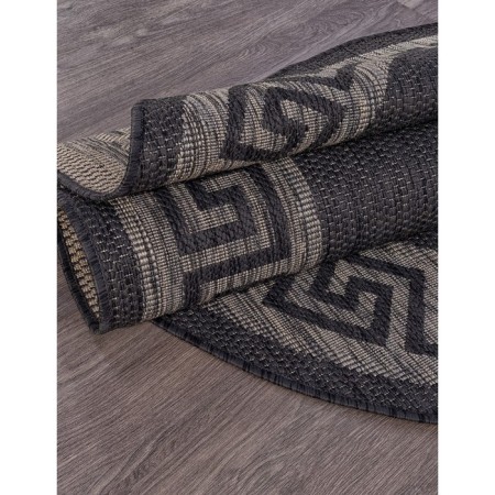 Oval carpet Merinos Vegas, size 120x170 cm, color Black-2
