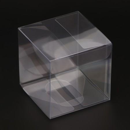 Folding box from PVC 7 x 7 x 7 cm