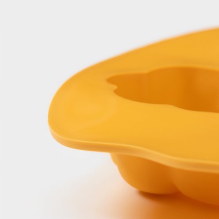 Baking uniform “Autumn time”, silicone, 7 cells, 26 × 25.5 × 3 cm, orange color-4