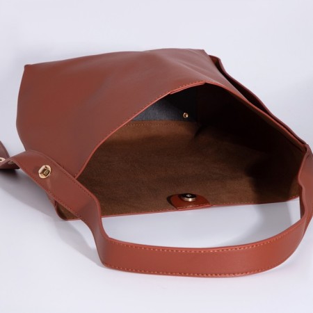 Magnet bag bag, brown color-4