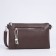 Cross-Bodi Bag on a zipper, brown color