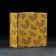 Heating-heating stand for a teapot, 13 × 13 × 6 cm, gold color