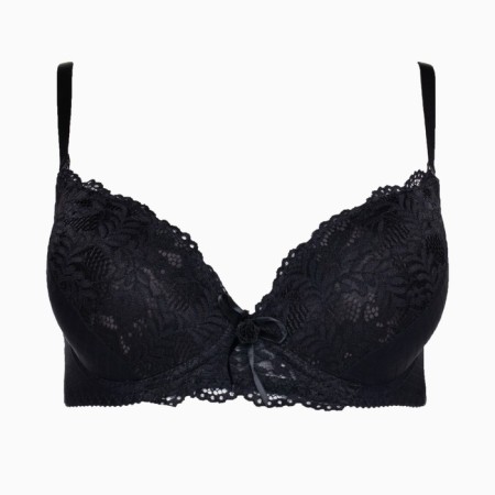 Women's bra, black color, size 80C-5