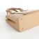 Women's bag with zipper, Textura, average size, beige color