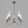 Banci chandelier, 5x60W E14, Nickel color
