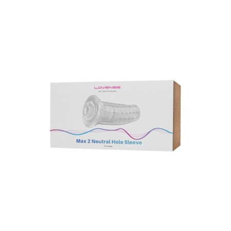 Smooth sleeve for Lovense Max 2, TPE, transparent, 24 cm-8