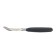 Mini curved long tundra, nickelled, rubberized handles, 125 mm