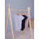 Body Kimono children with short sleeve Rant Base, height 62 cm, color light gray melange