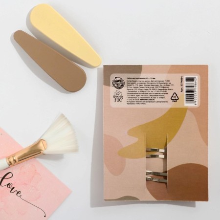 Заколки для волос «Lady boss», 2 шт 8,5 х 11 см-3