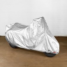 MTR case for a motorcycle, silver, l
