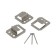 Kleimer No. 5, without coverage, with nails, 80 pcs