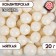 Sprinking confectionery "pearls" silver (12-13 mm), 20 g