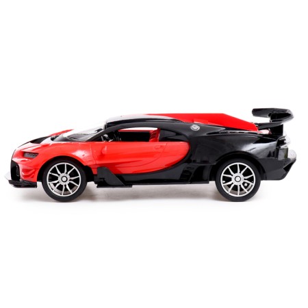 Radio -controlled car "Shiron", 1:16, works from batteries, red color-1